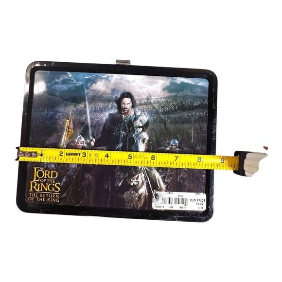 The Lord Of The Rings Return Of The King Metal Lunchbox Matching Thermos Set SEE - Picture 2 of 14